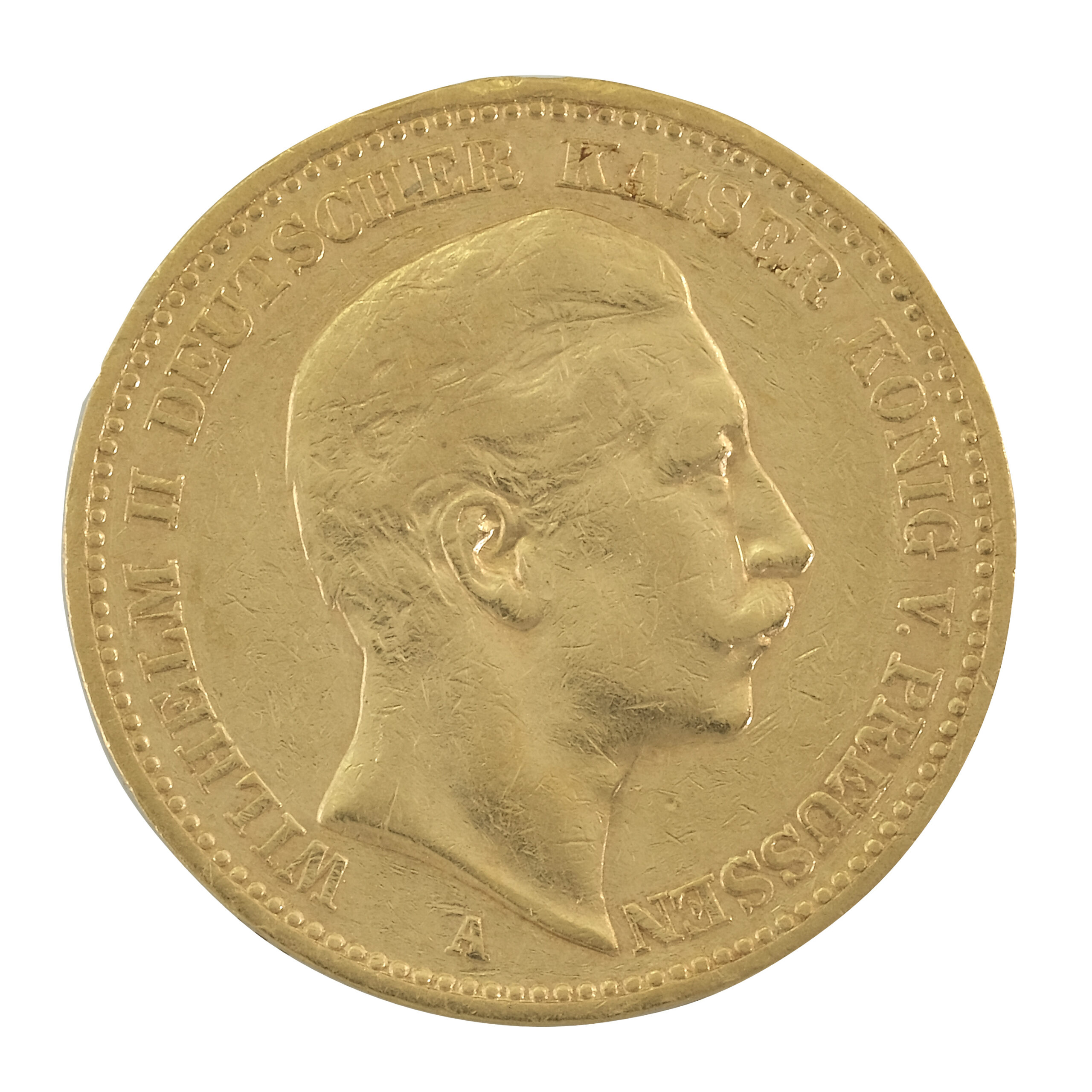 20 Mark German Wilhelm II Gold Coin (Best Value)