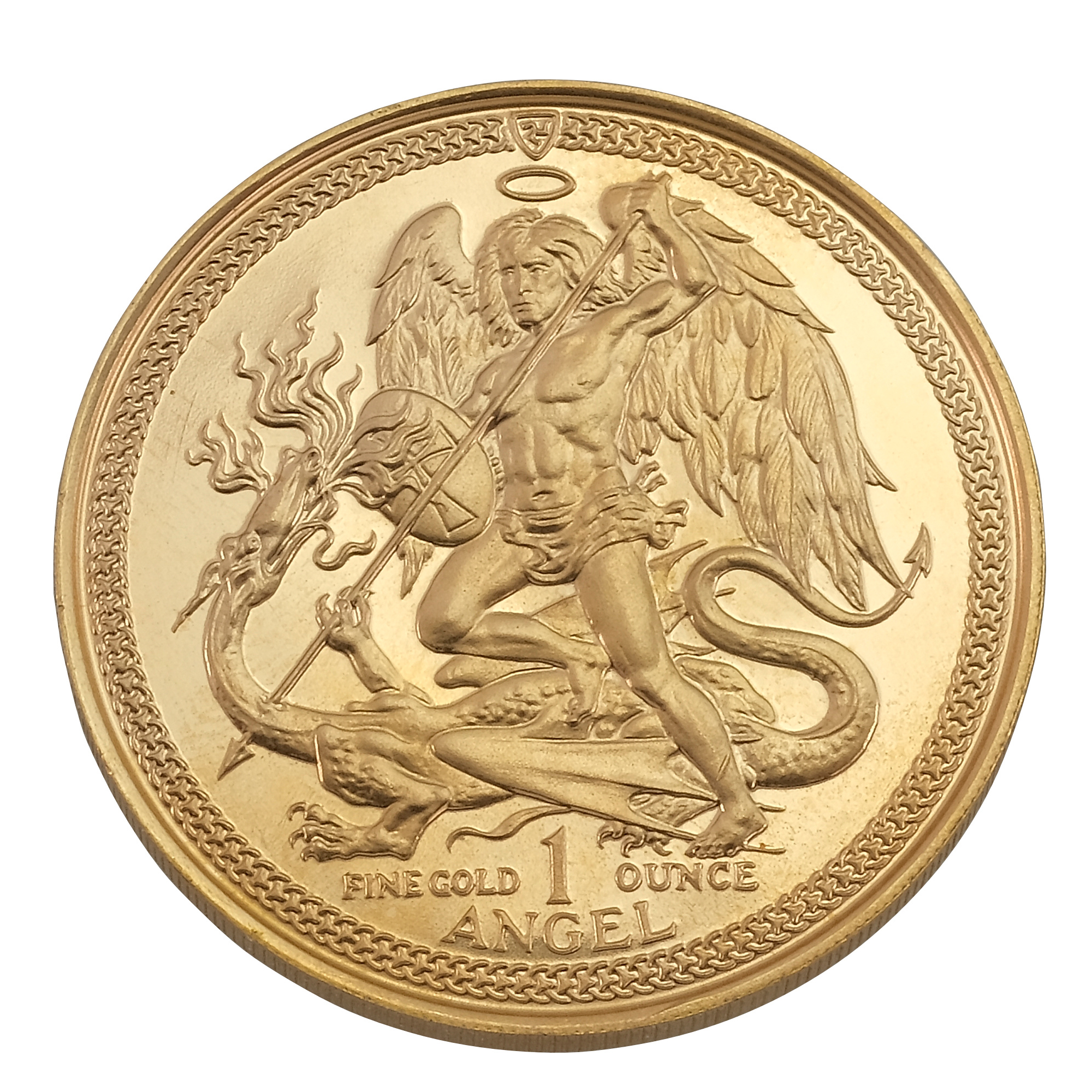 1oz Isle Of Man Angel Gold Coin