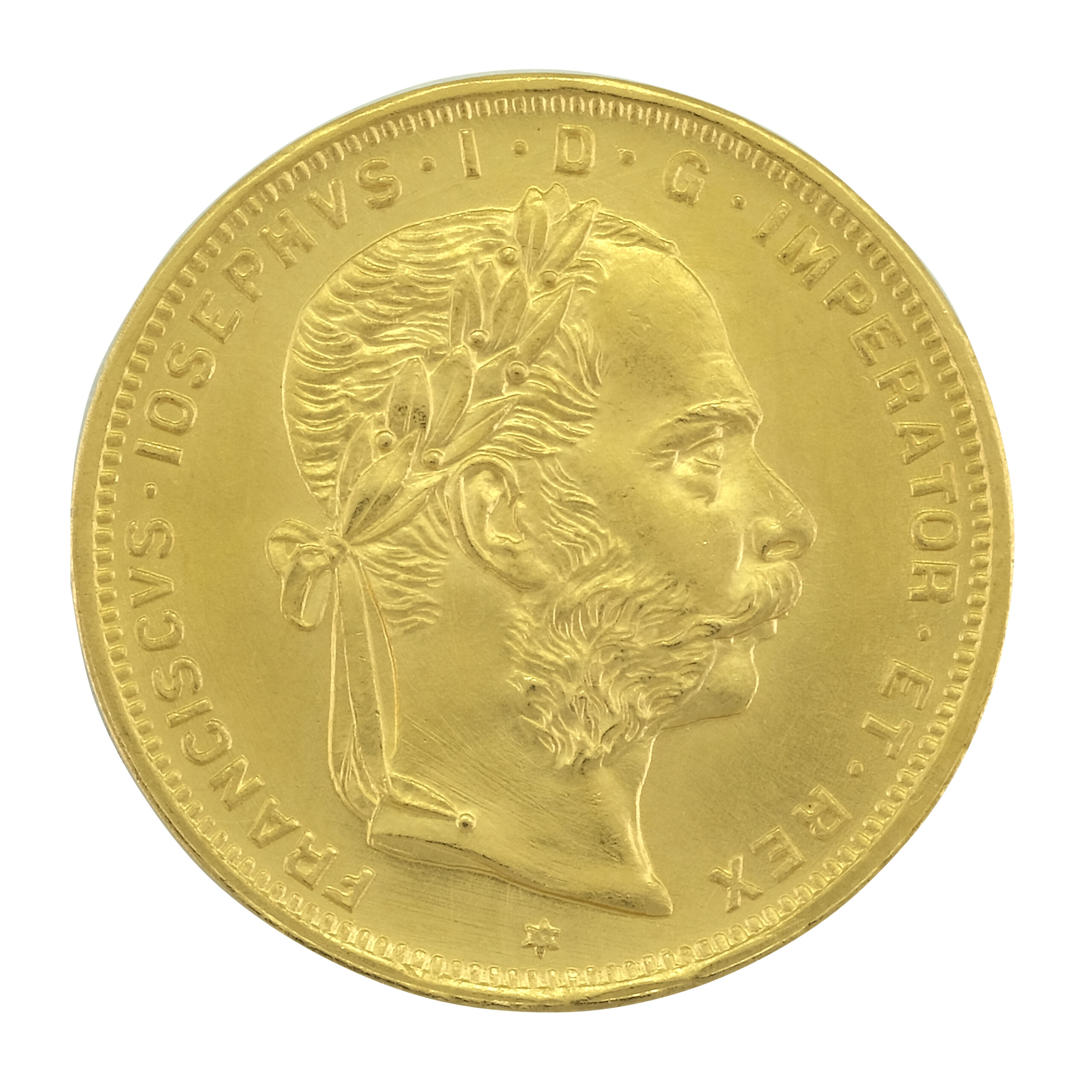 1892 8 Florin 20 Franc Restrike Gold Coin (Best Value)