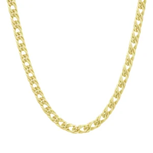 9ct Yellow Gold Curb Chain 24″ 5mm