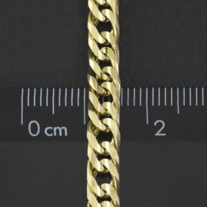9ct Yellow Gold Curb Chain 24&#8243; 5mm