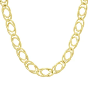 9ct Yellow Gold Double Fancy Link Chain 28.5&#8243; 8.5mm