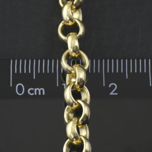 9ct Yellow Gold Belcher Chain 27.5″ 6mm