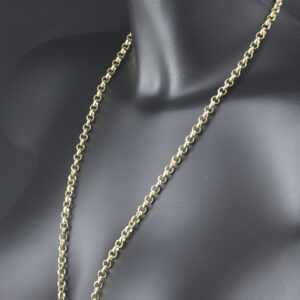 9ct Yellow Gold Belcher Chain 27.5″ 6mm
