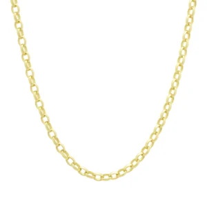 9ct Yellow Gold Belcher Chain 26″ 4mm