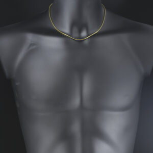 9ct Yellow Gold Snake Chain 18&#8243; 2mm