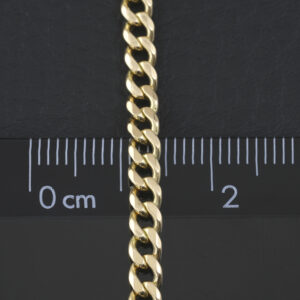 9ct Yellow Gold Curb Chain 21.25″ 3.5mm