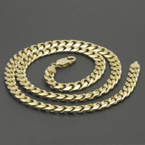 9ct Yellow Gold Curb Chain 20.5″ 7mm