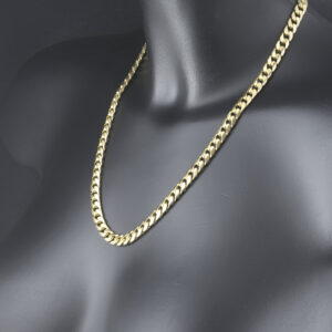 9ct Yellow Gold Curb Chain 20.5″ 7mm