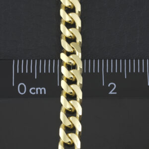 9ct Yellow Gold Curb Chain 18&#8243; 4.5mm