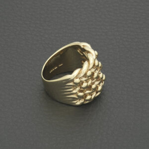 9ct Yellow Gold Keeper Ring