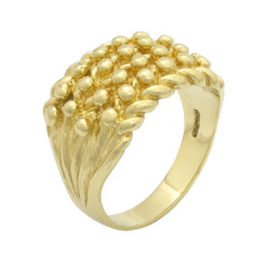 9ct Yellow Gold Keeper Ring