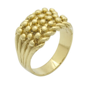 9ct Yellow Gold Keeper Ring