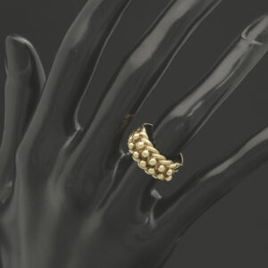 9ct Yellow Gold Keeper Ring