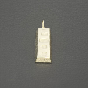 9ct Yellow Gold Ingot Pendant
