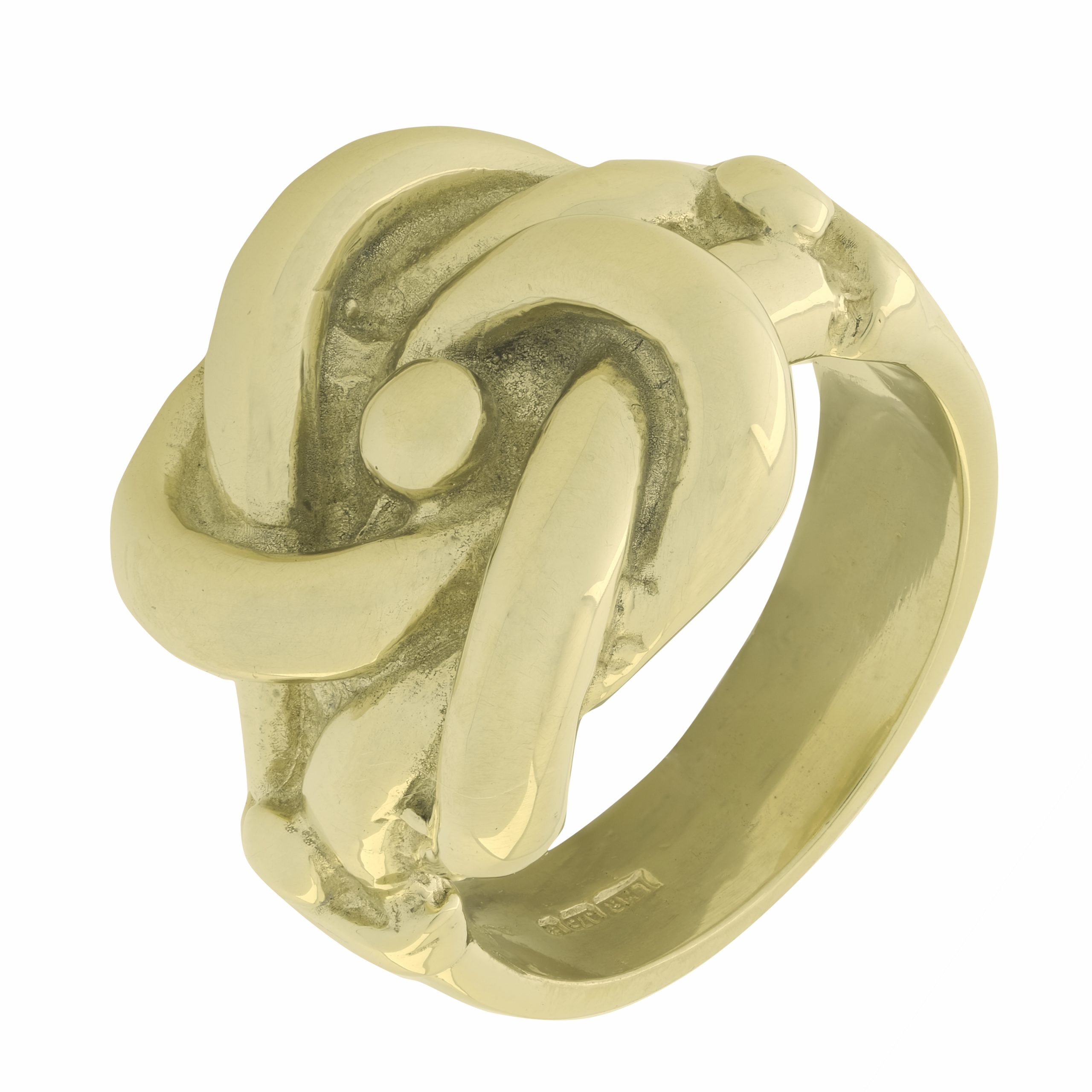 9ct Yellow Gold Knot Ring - Z