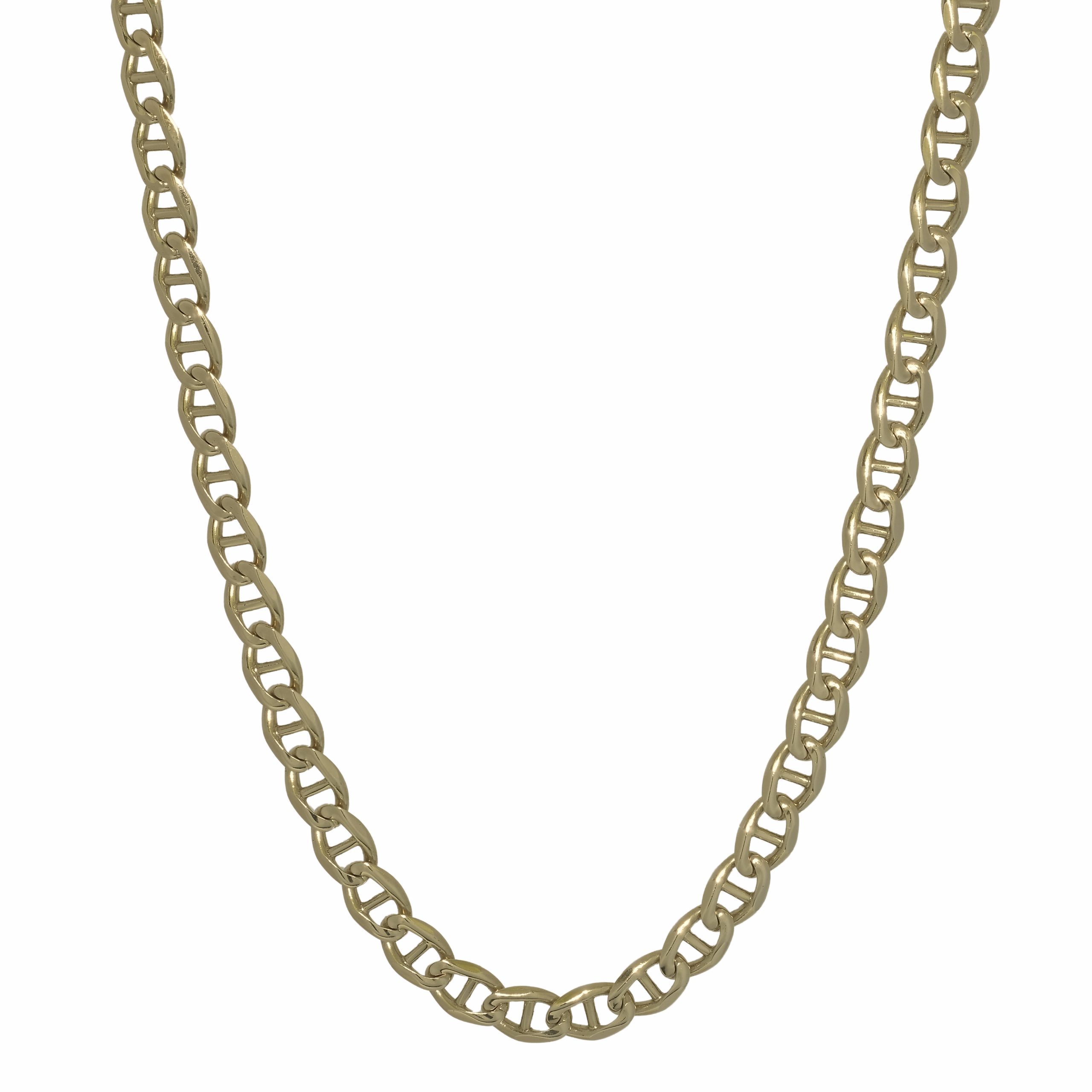 9ct Yellow Gold Marina Chain 25" 9.0mm