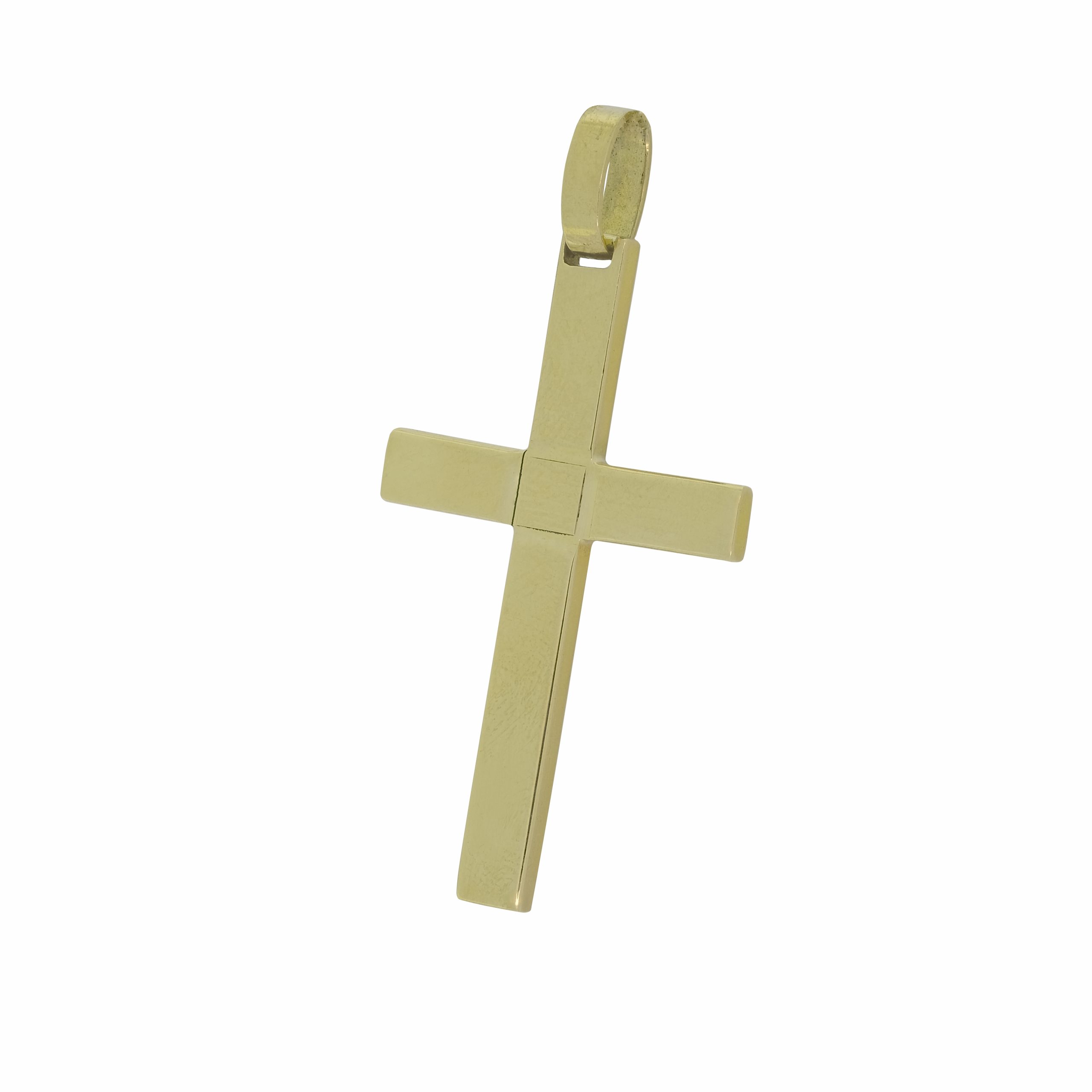 9ct Yellow Gold Cross Pendant
