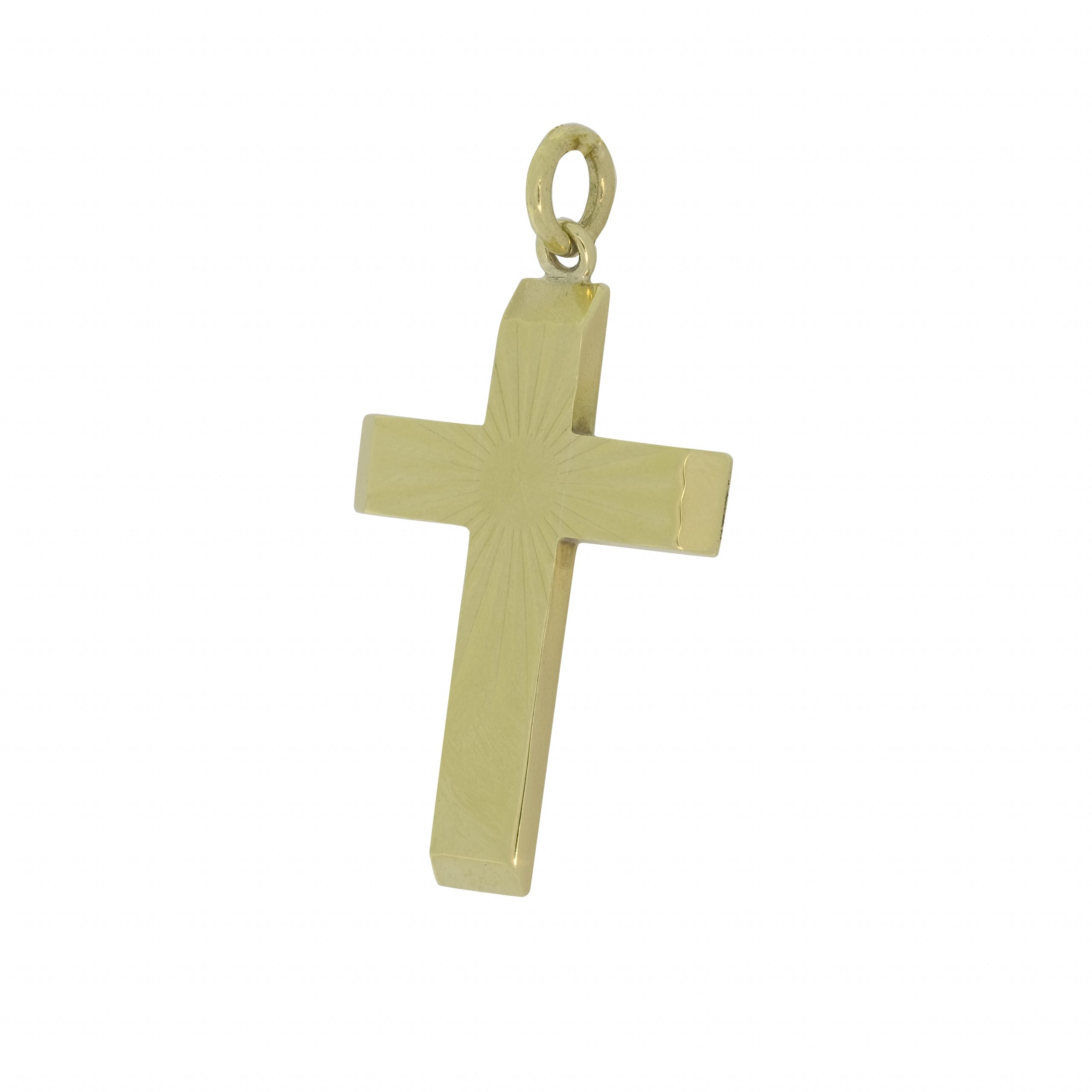 9ct Yellow Gold Cross Pendant