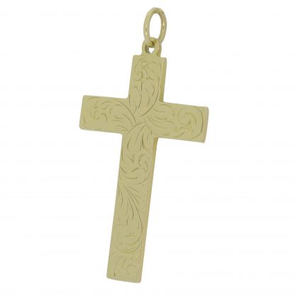 9ct Yellow Gold Cross Pendant