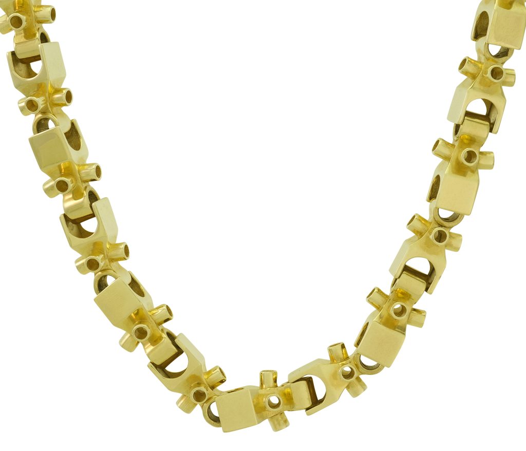 9ct Yellow Gold Lego Chain 26