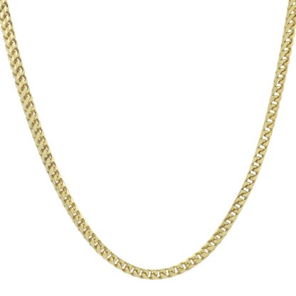 18ct Yellow Gold Franco Chain 21.5″ 2mm