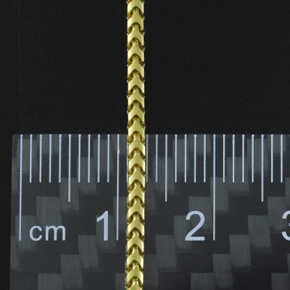 18ct Yellow Gold Franco Chain 21.5″ 2mm - Image 4