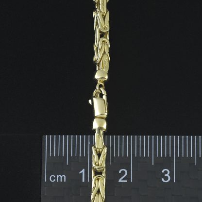 14ct Yellow Gold King Chain 26.5" 3mm - Image 3