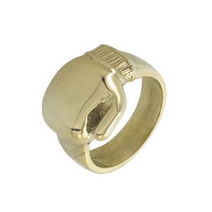 9ct Yellow Gold Boxing Glove Ring