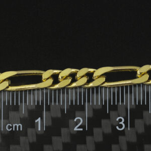 9ct Yellow Gold Figaro Chain 30.5″ 5mm
