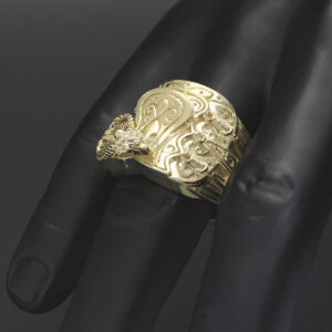 9ct Yellow Gold Saddle Ring