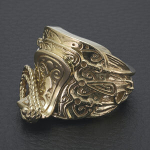 9ct Yellow Gold Saddle Ring