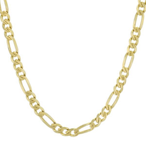 9ct Yellow Gold Figaro Link Chain 18&#8243; 5mm