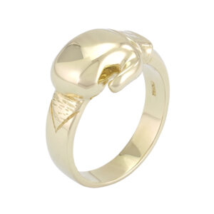 9ct Yellow Gold Boxing Glove Ring