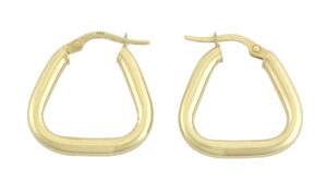 9ct Yellow Gold Creale Earrings