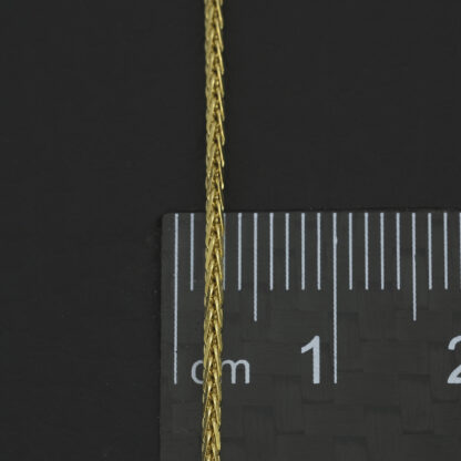 18ct Yellow Gold Franco Chain 20" 1mm - Image 5