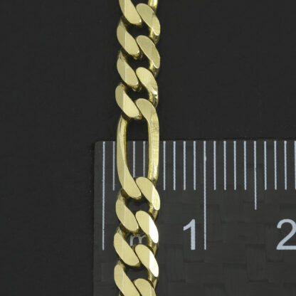 14ct Yellow Gold Figaro Chain 20.5" 4.5mm - Image 5