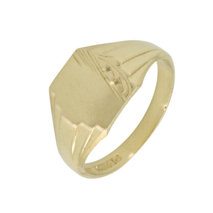 9ct Yellow Gold Signet Ring