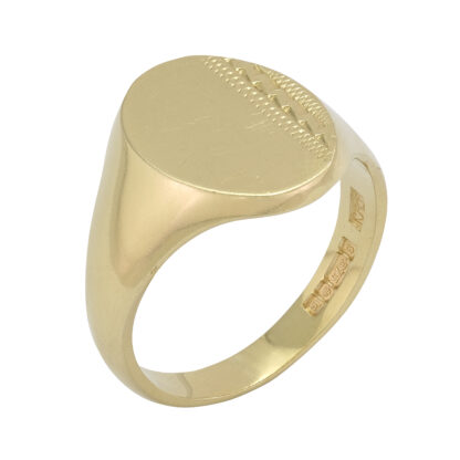 9ct Yellow Gold Signet Ring