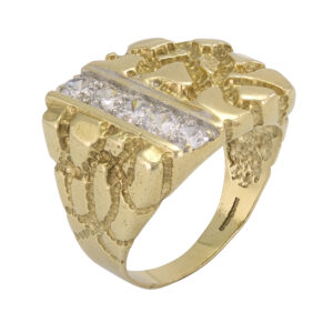 9ct Yellow Gold Gemstone Ring
