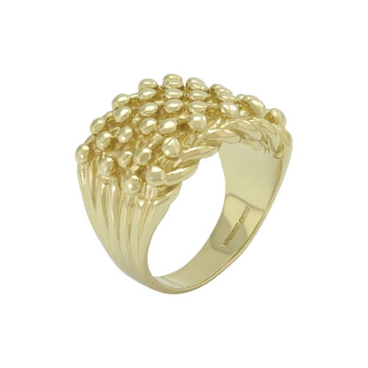 9ct Yellow Gold Keeper Ring