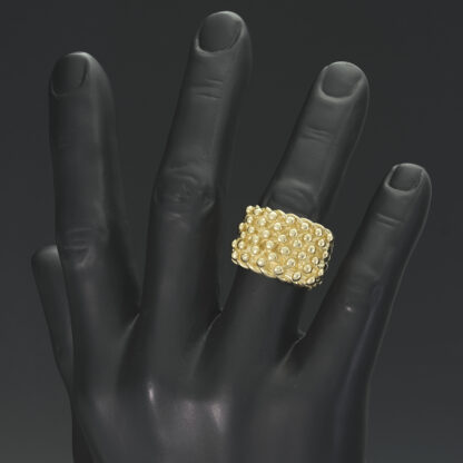 9ct Yellow Gold Keeper Ring - Image 2