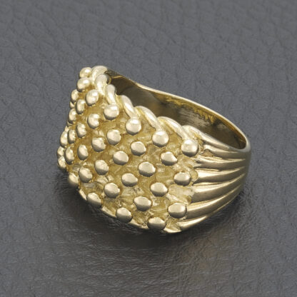 9ct Yellow Gold Keeper Ring - Image 3