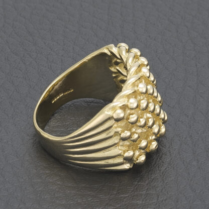 9ct Yellow Gold Keeper Ring - Image 4