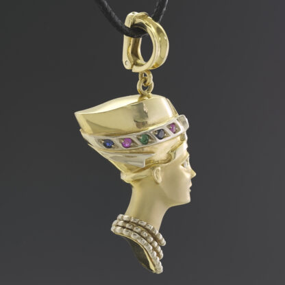 18ct Yellow Gold Pharaoh Pendant - Image 3