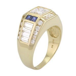 14ct Yellow Gold Gemstone Signet Ring