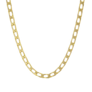 9ct Yellow Gold Curb Chain 37.5&#8243; 4.5mm