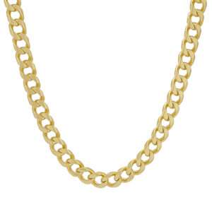 18ct Yellow Gold Curb Chain 23&#8243; 7mm