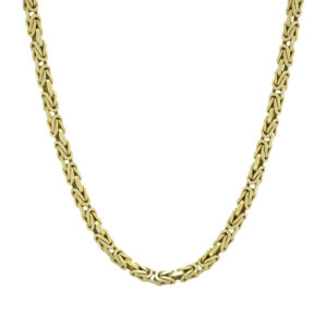 9ct Yellow Gold King Chain 18.5&#8243; 3mm