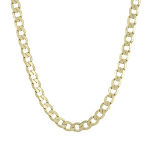 9ct Yellow Gold Curb Chain 28.5&#8243; 5.5mm